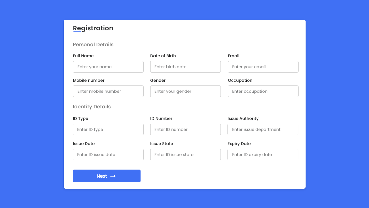 HTML Forms Image