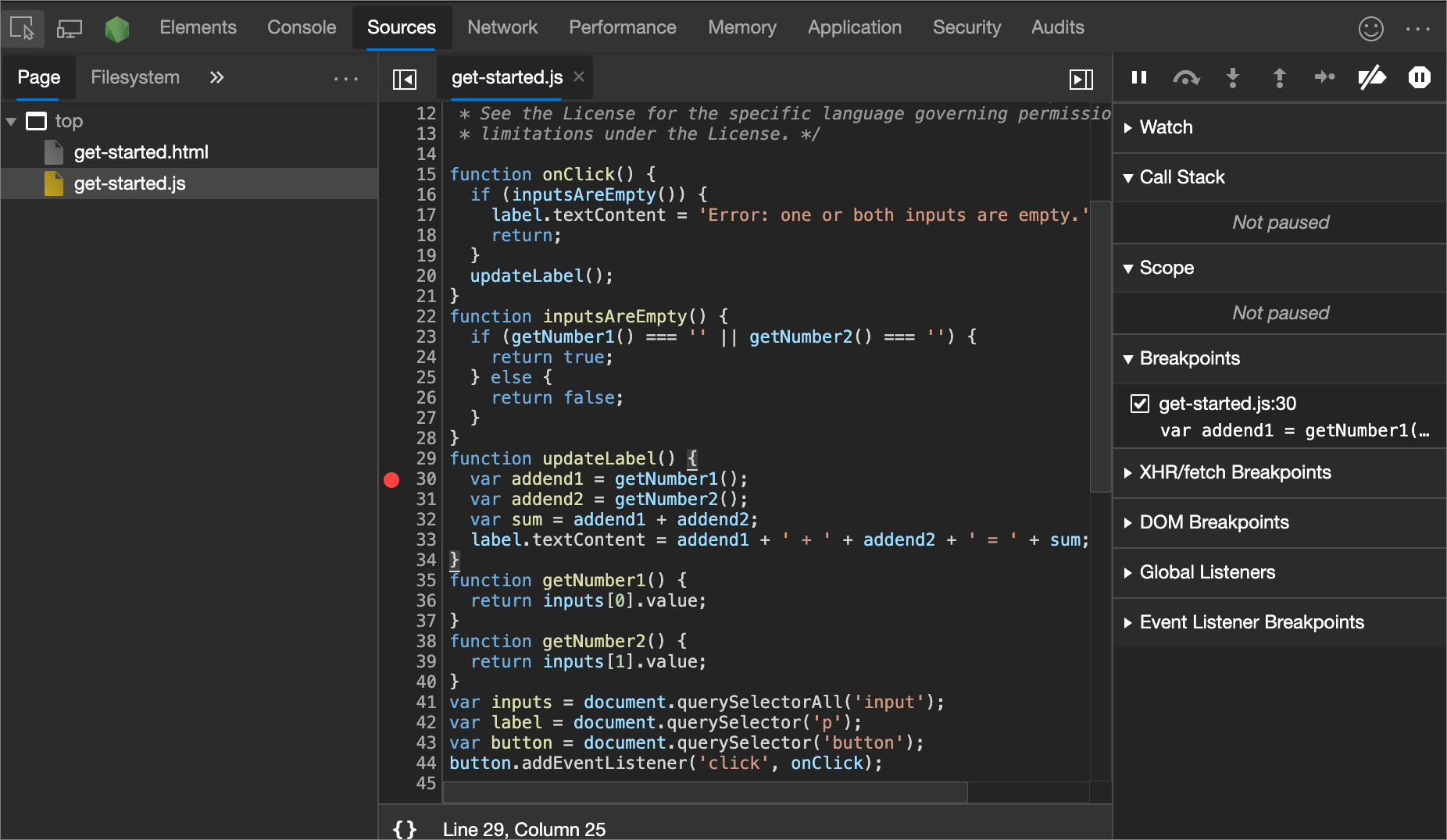 Javascript Debugger